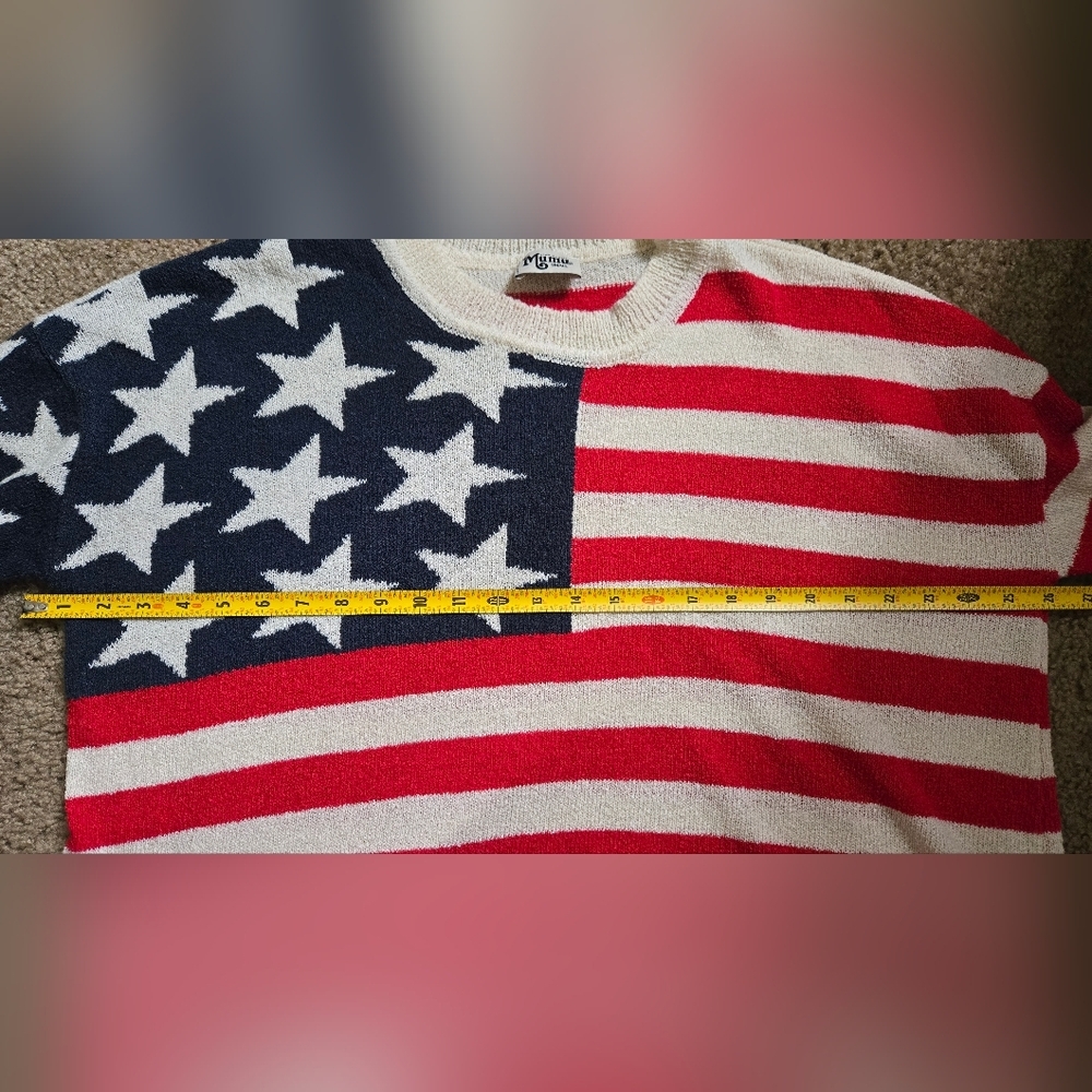 Show Me Your MuMu Bradley Sweater Patriot Knit Size Small - Picture 8 of 8
